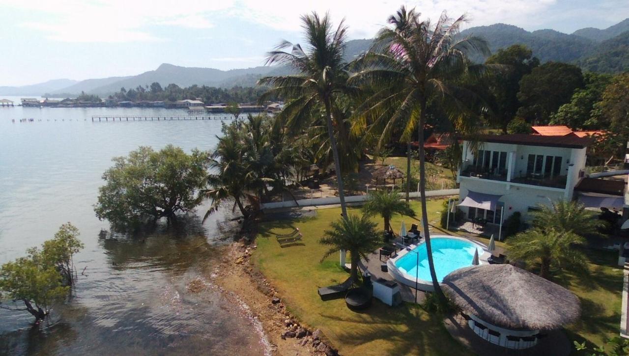 Ganze Villa Beachfront-Pool-Villa-Apartment Ко Чанг Екстериор снимка